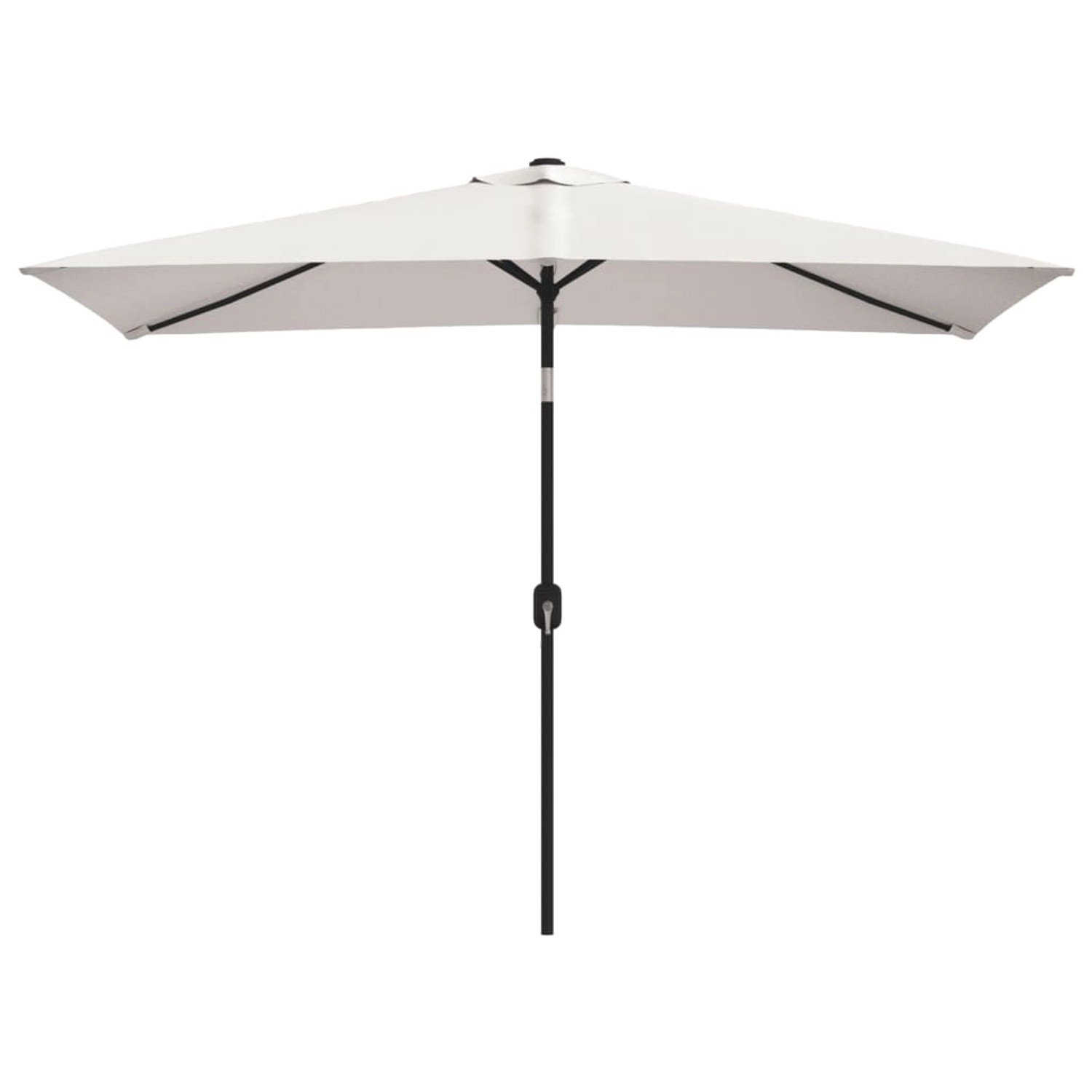 furnicato Sonnenschirm 200x300 cm Sandweiß Rechteckig günstig online kaufen
