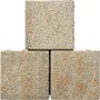 Diephaus Drainpflaster Muschelkalk, 21x21x8 cm, gestapelt. Pflasterstein für wasserdurchlässige Flächen.