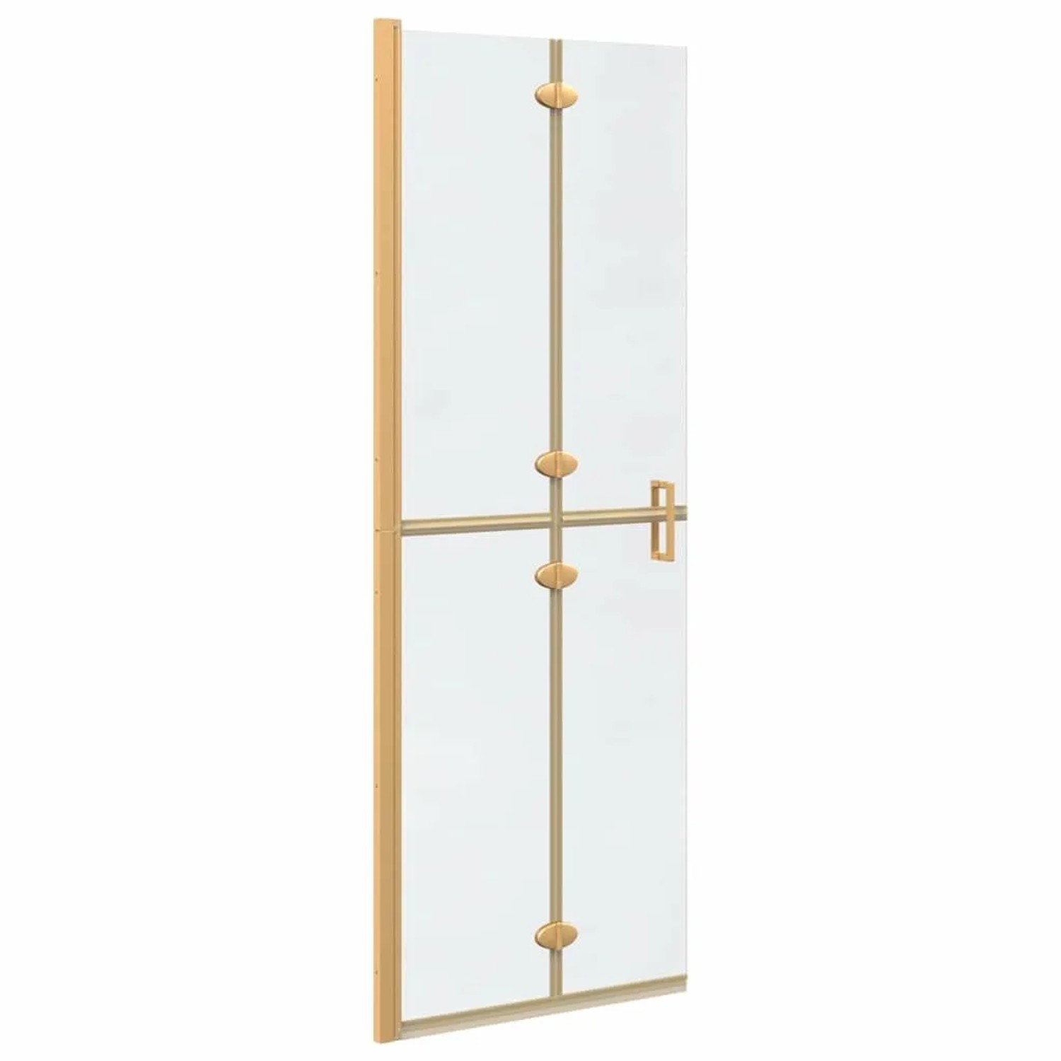 vidaXL Walk-In Duschwand Gold 70 x 6,5 x 190 cm 42017969