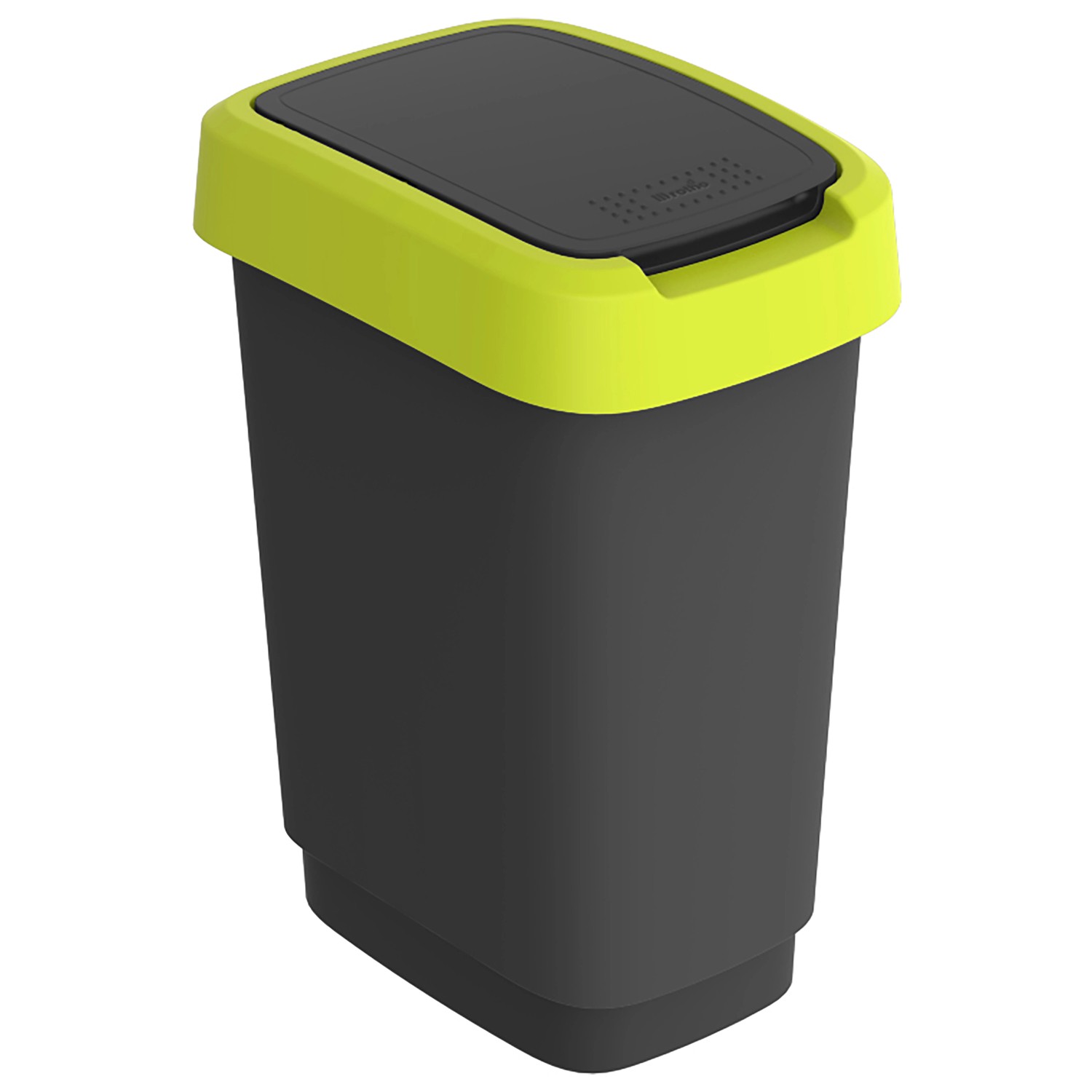 Rotho Swingeimer Twist 10 l Lime Grün