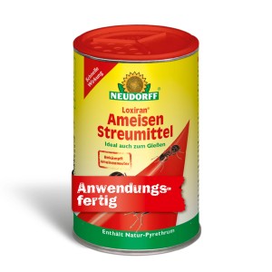 Neudorff Loxiran S Ameisenmittel 100g Dose, Streu- und Gießmittel zur Ameisenbekämpfung.