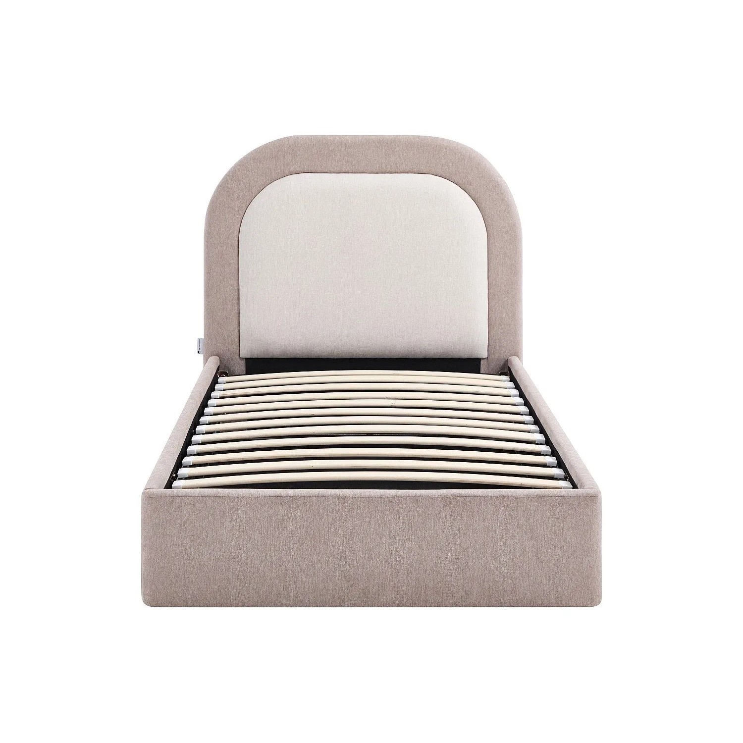 Vente-unique Bett Mit Bettkasten Idono Taupe  Beige 101 cm