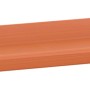 Florus Pflanzkasten-Untersetzer Standard, 80 cm, Terrakotta, aus recyceltem Kunststoff.