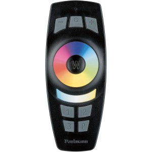 Paulmann Smart Home Fernbedienung ZB Gent, schwarz, zur Steuerung von Smart Home Leuchten.