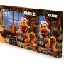 OBI Adventskalender 2026: Biber im Weihnachtshut hält Geschenk. 24 Werkzeug-Überraschungen für Heimwerker & Macher.