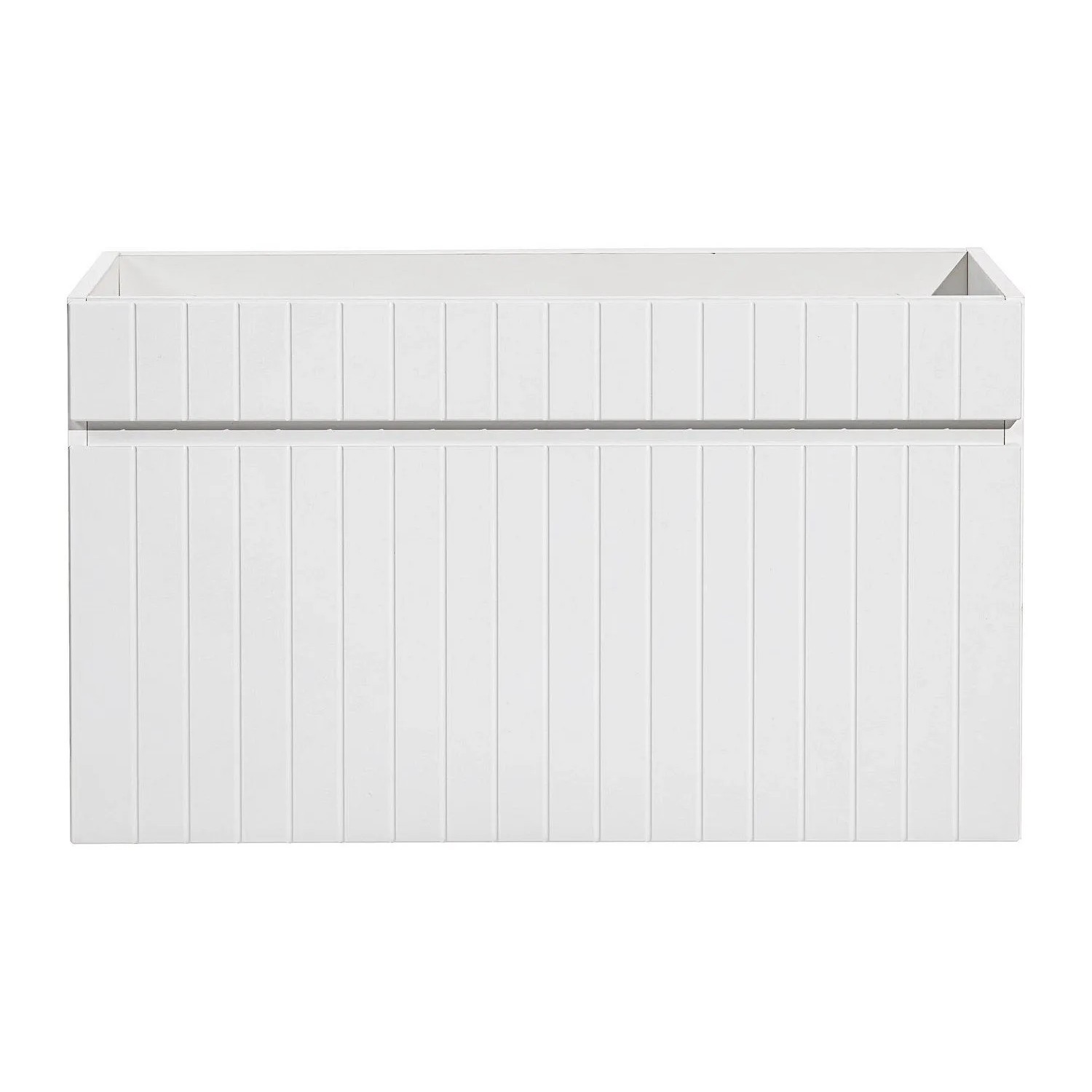 Vente-unique Waschbeckenunterschrank Satara Weiß 80 cm