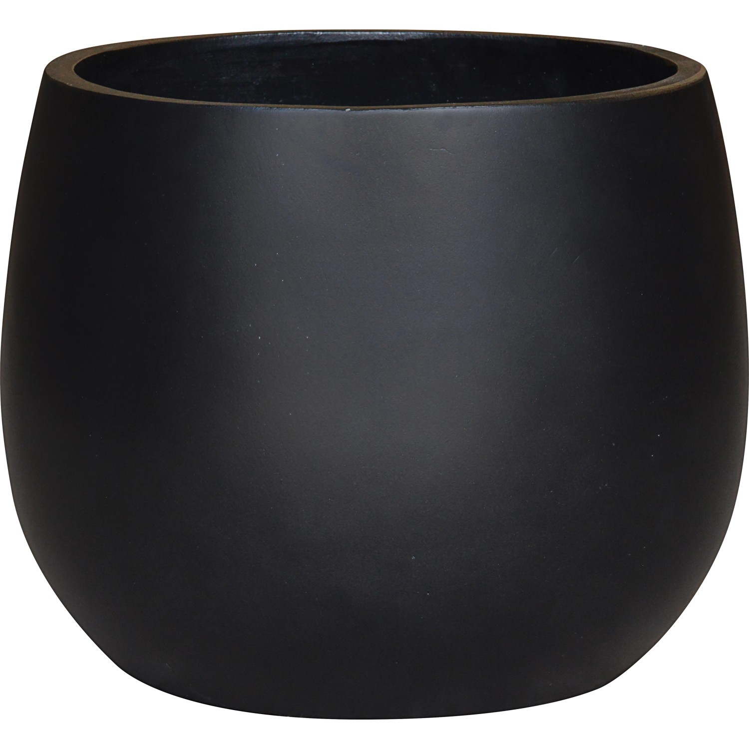 Übertopf Leichtzement Matt Anthrazit 20 cm x 20 cm x 16 cm günstig online kaufen