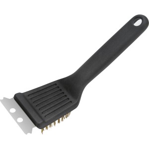 Jamestown Grillbürste 2-in-1 mit Schaber für die Grillreinigung. Grillutensil mit Borsten und Schaber.