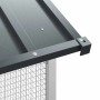 vidaXL Vogelkäfig Anthrazit 215 x 208 x 247 cm Verzinkter Stahl 3325152_9