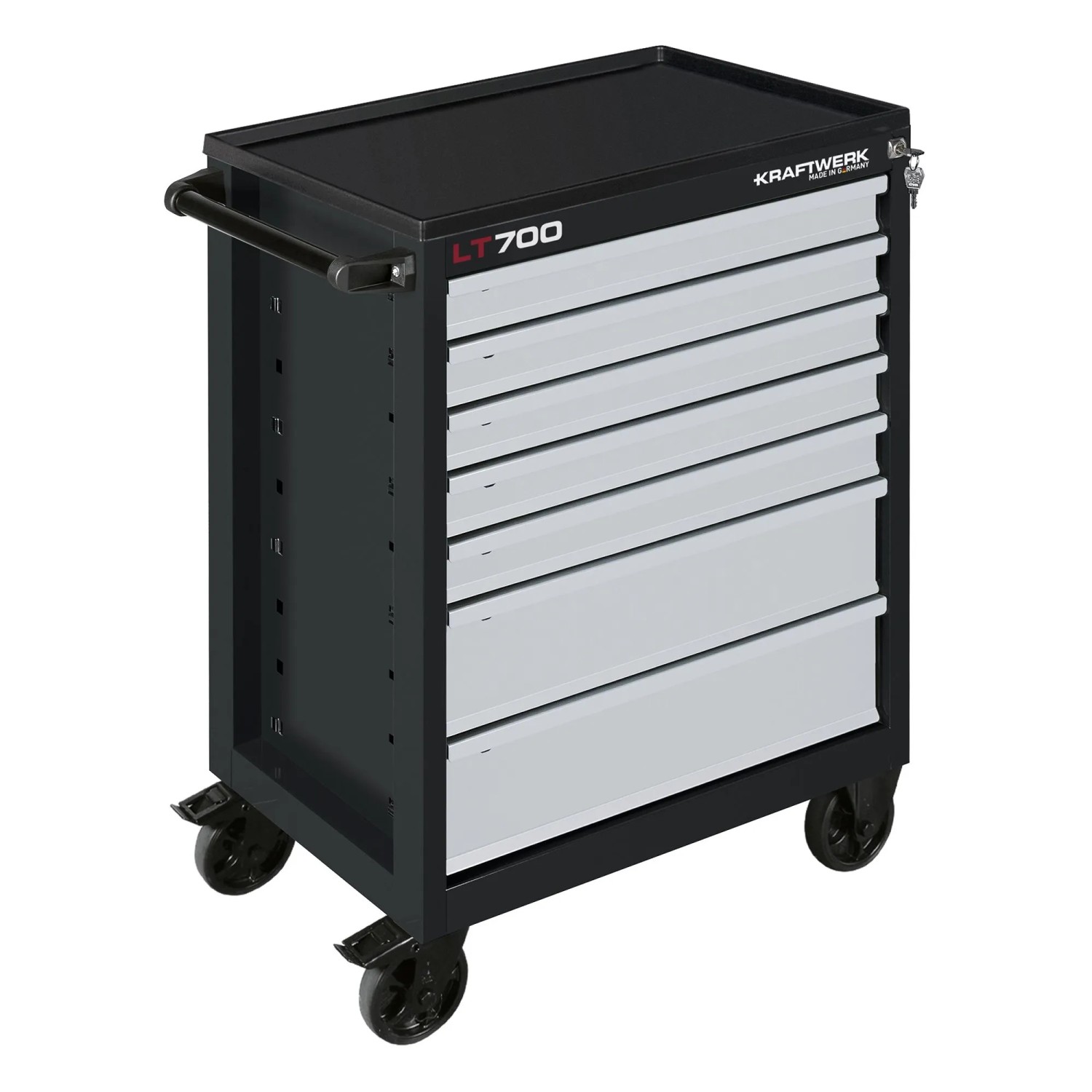 Kraftwerk Werkstattwagen LT700 60/40 Leer 7 Schubladen