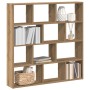 vidaXL Würfelregal 12 Fächer Artisan-Eiche Holzwerkstoff 860012_2
