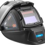 Güde Automatik Schweißhelm GSH-K: Schwarzer Kopfschutz mit aufklappbarem Automatikfilter.