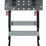 Werk- und Spanntisch mit Spannbacken, max. 250 mm Spannweite und 100 kg Belastbarkeit.