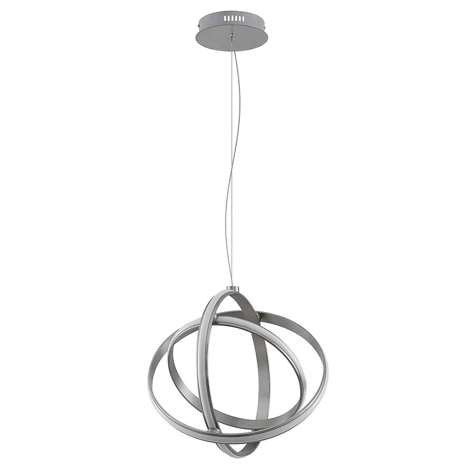 Lindby LED Kamilya 9627031 Modern in Alu aus Metall 1-flammig Wohnzimmerleu günstig online kaufen