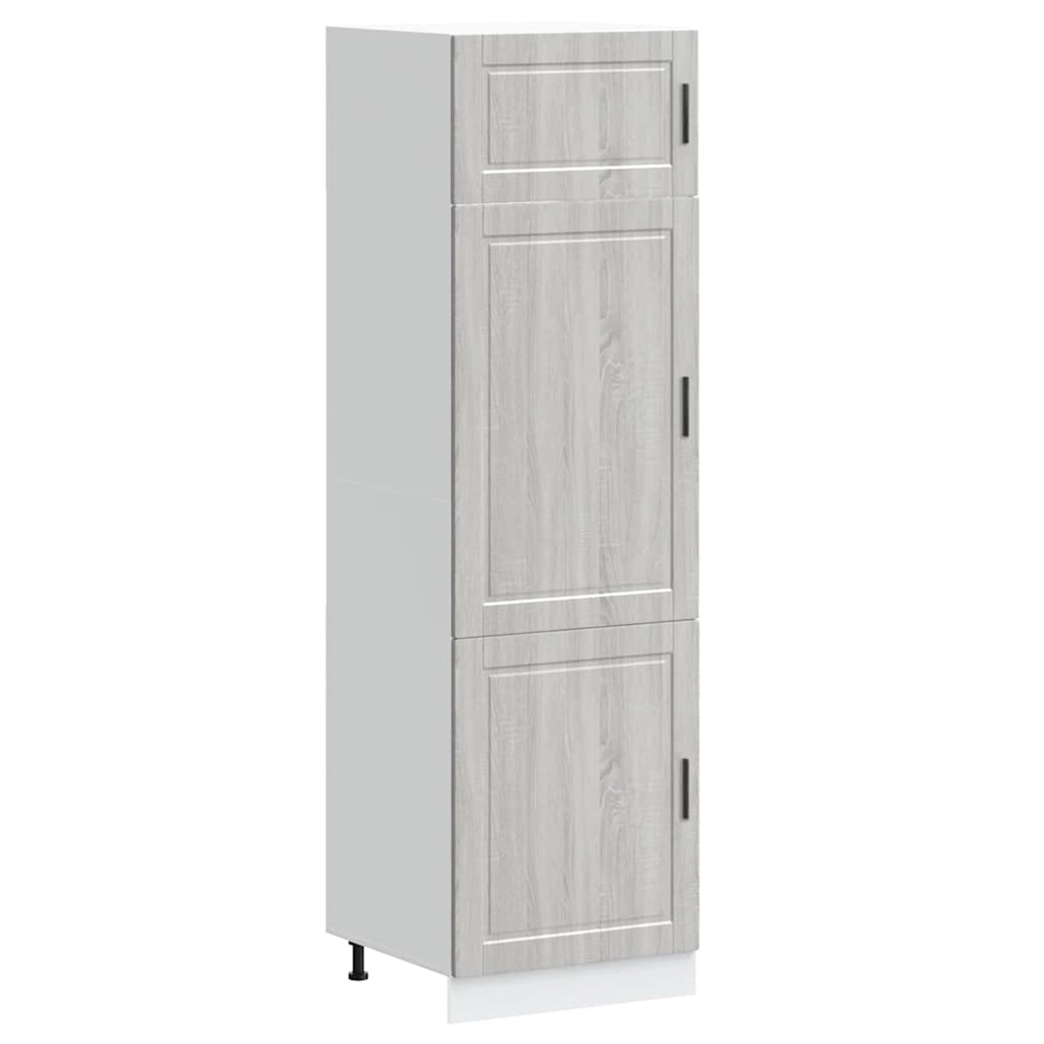 vidaXL Küchenschrank Porto Grau Sonoma Holzwerkstoff 854113 günstig online kaufen