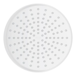 Grohe BauClassic Kopfbrause, chrom, Teil des Duschsystems mit Rain-Strahl.