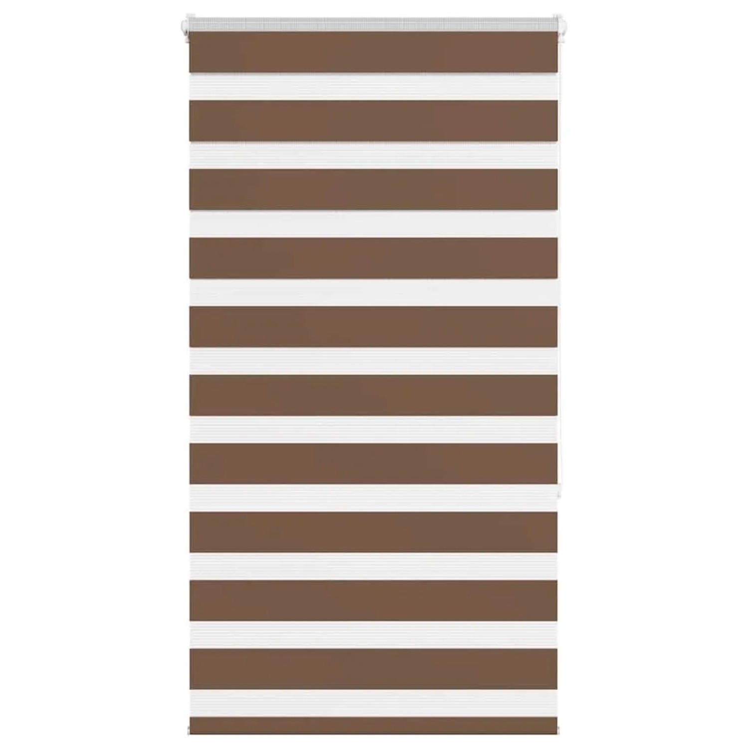 vidaXL Doppelrollo Braun 70x150 cm Stoffbreite 65,9 cm Polyester 4014333 günstig online kaufen