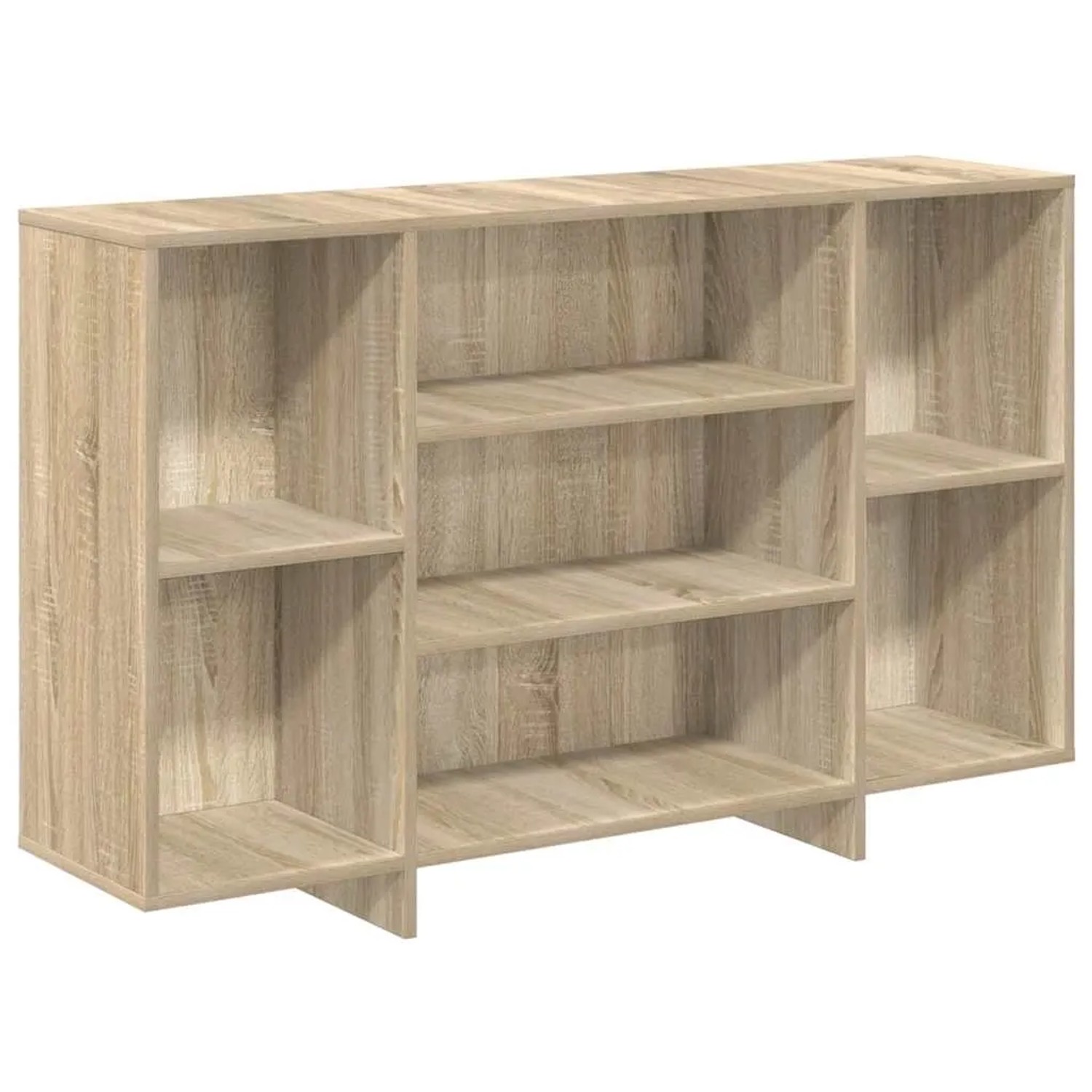 vidaXL Sideboard Sonoma-Eiche 120x30x75 cm Holzwerkstoff 809623