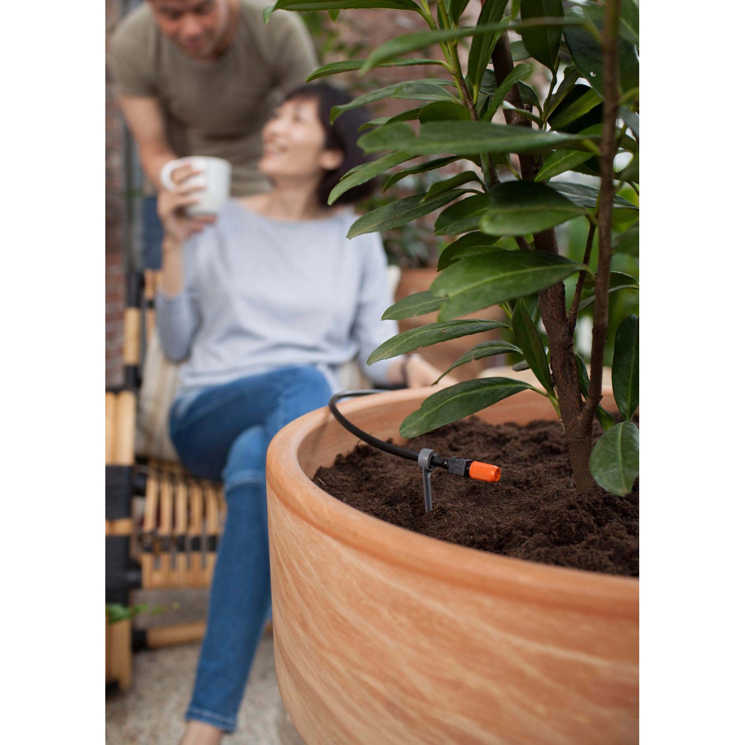 Gardena Bewässerungssystem MDS StartSet Pflanztöpfe M kaufen bei OBI