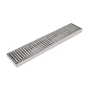 Edelstahl Tropfblech 490x100mm für Küche & Gastronomie. Rostfrei, fängt Flüssigkeiten auf, leicht zu reinigen.