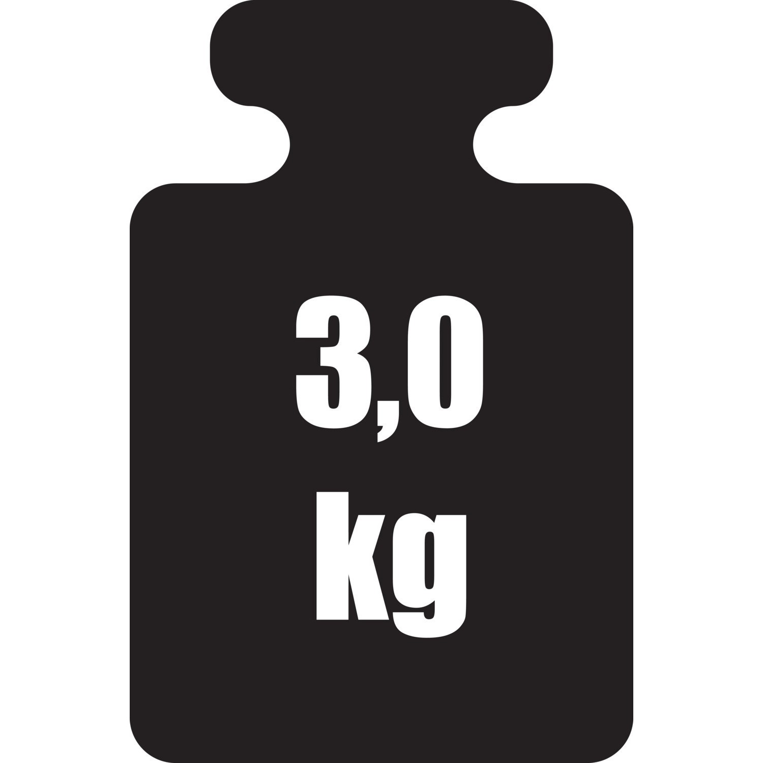 Symbolbild: Gewicht von 3,0 kg für Wenko WC-Sitz Exclusive