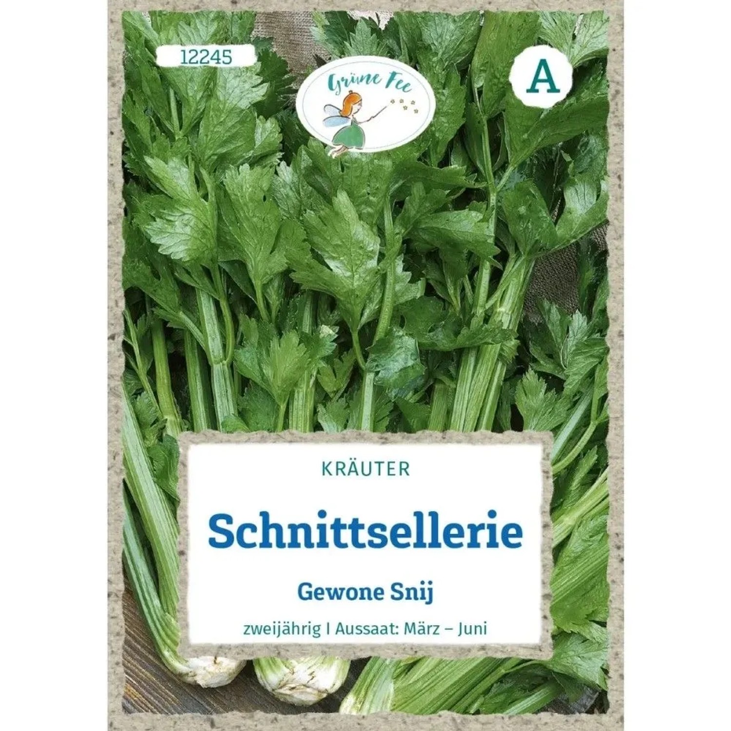 Grüne Fee Schnittsellerie Gewone Snij Saatgut
