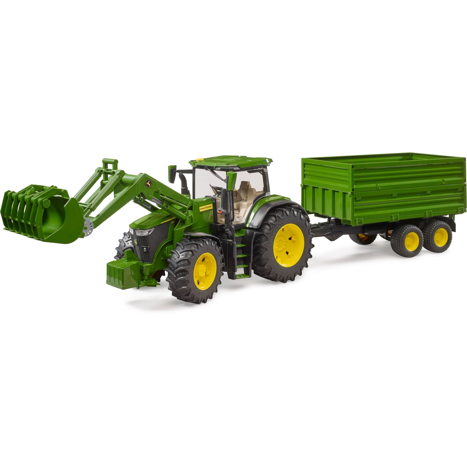 bruder traktor spielzeug Bruder Kindertraktor John Deere 7R 350 Frontlader kaufen bei OBI