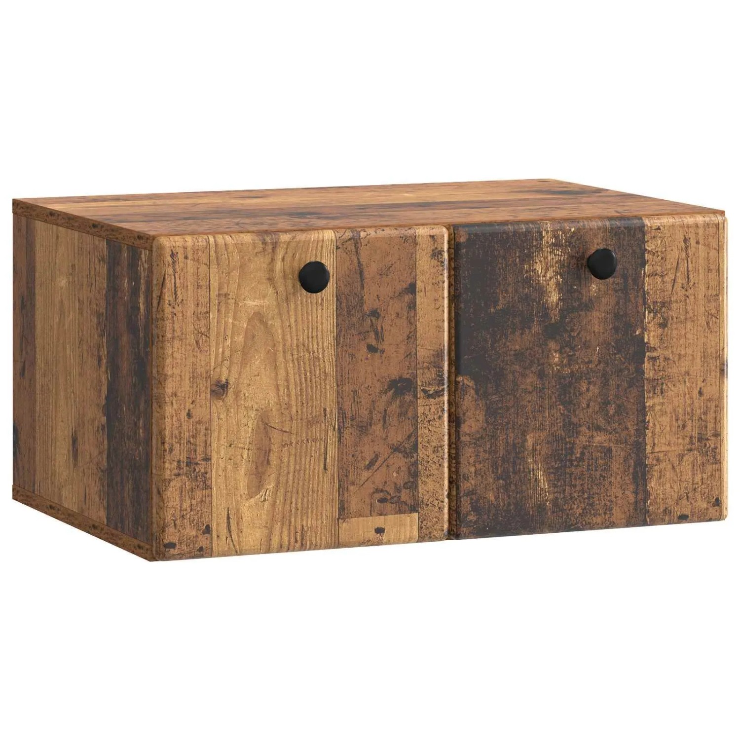 vidaXL Wandmontierter TV-Schrank Altholz 59,5 x 41 x 30 cm 899193
