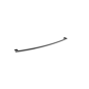 Fackelmann Badmöbel Möbelgriff Relinggriff gebogen 544 mm Chrom Glänzend