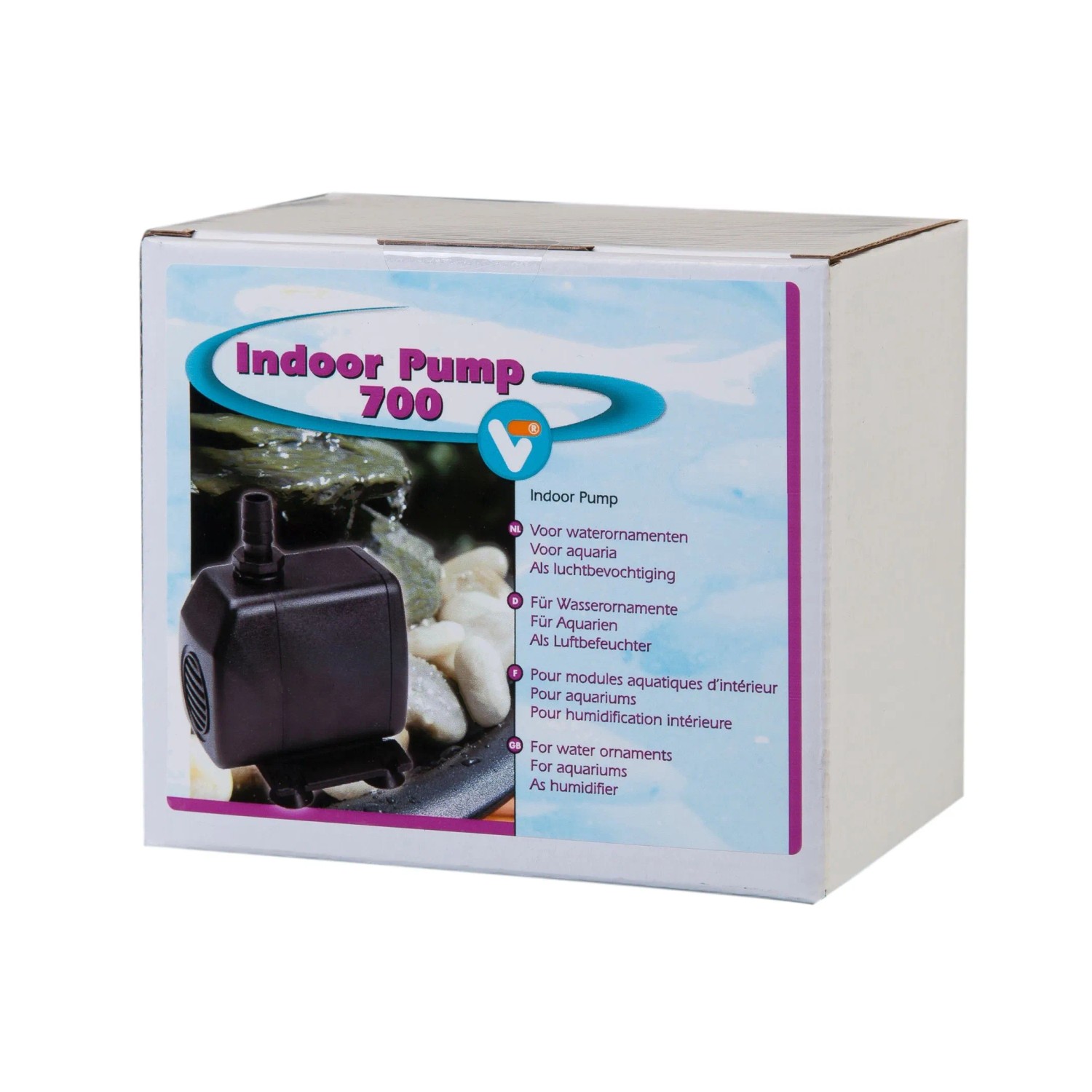 Velda Indoor Pump 700 - Pumpe für Zimmerbrunnen und Aquarien, 10 Watt