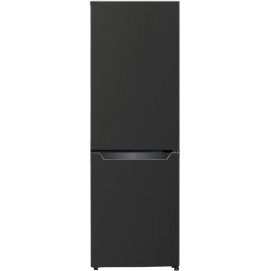 Respekta Kühl-Gefrierkombination Savo Black Steel, Standgerät mit 157 l Nutzinhalt.