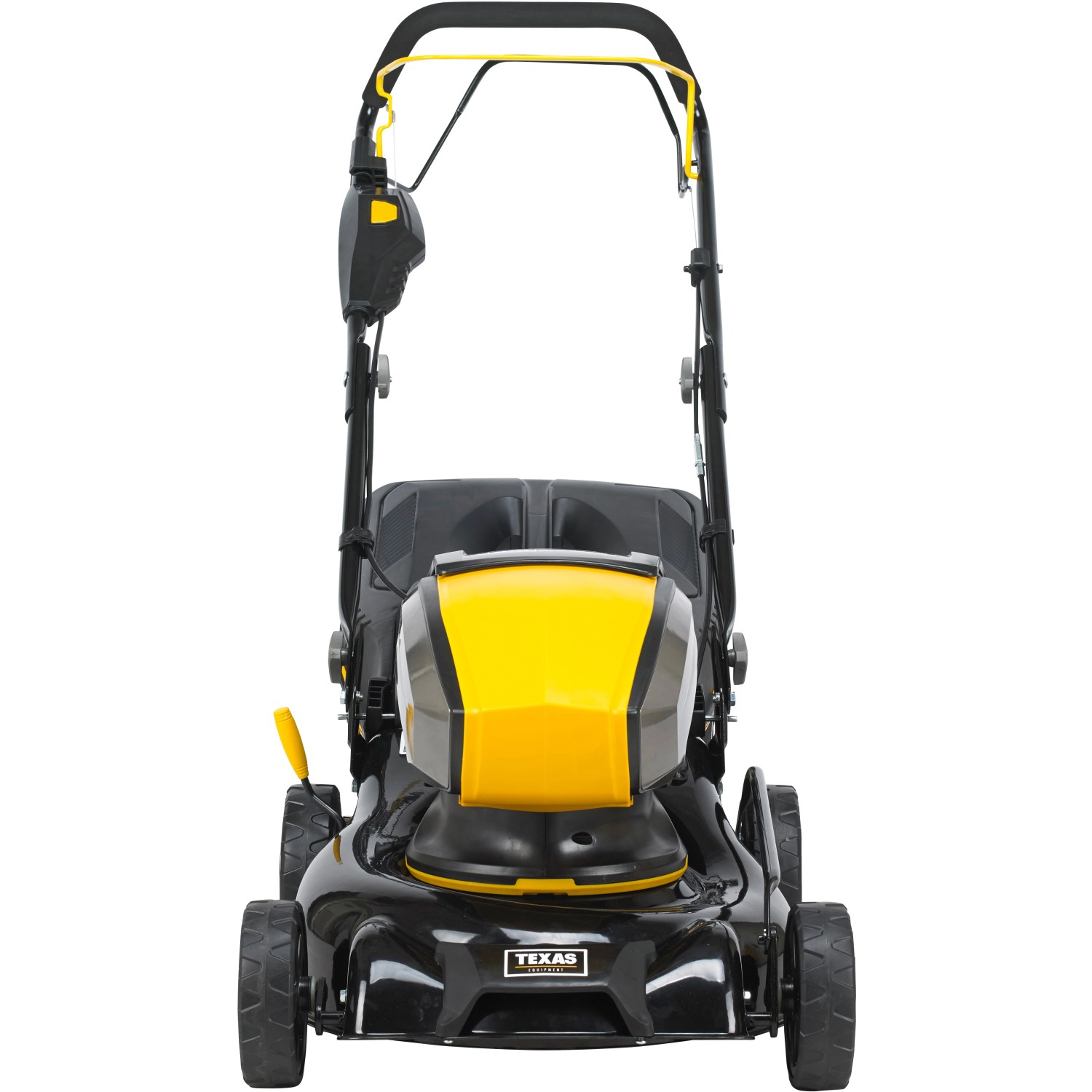 Texas Akku-Rasenmäher Razor 4220 TR-Li, 40 V, mit Mulchfunktion. Frontansicht.