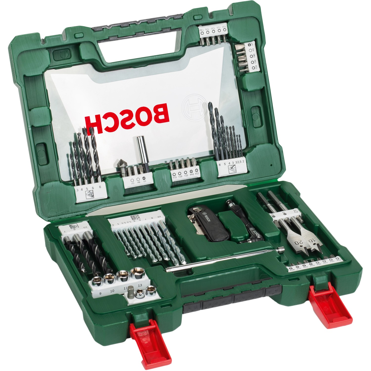 Bosch Bohrer- und Bit-Set V-Line Box 68-teilig