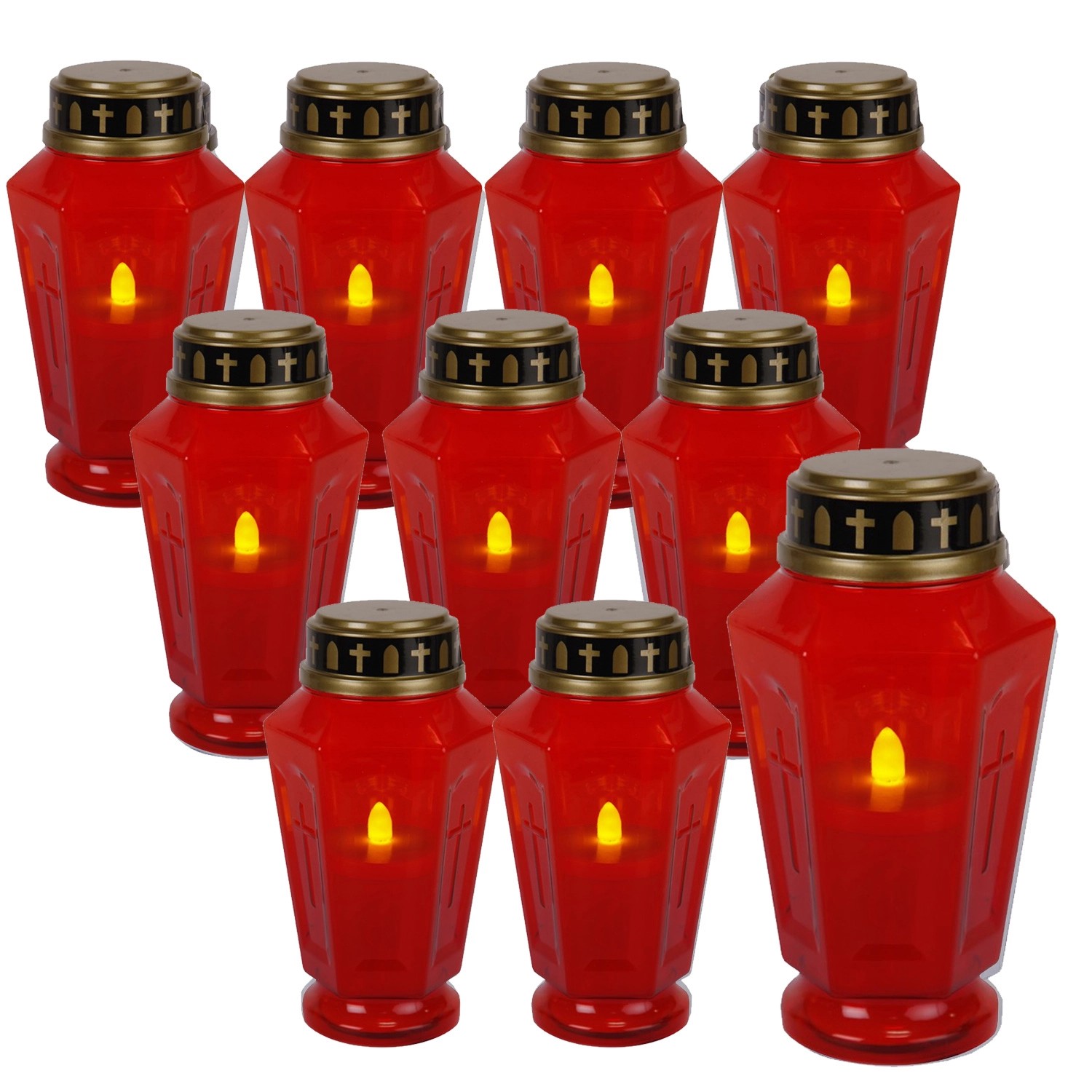 Marelida LED Grabkerze Grablicht Serene Für Grableuchte Flackernd 1000h 10S günstig online kaufen