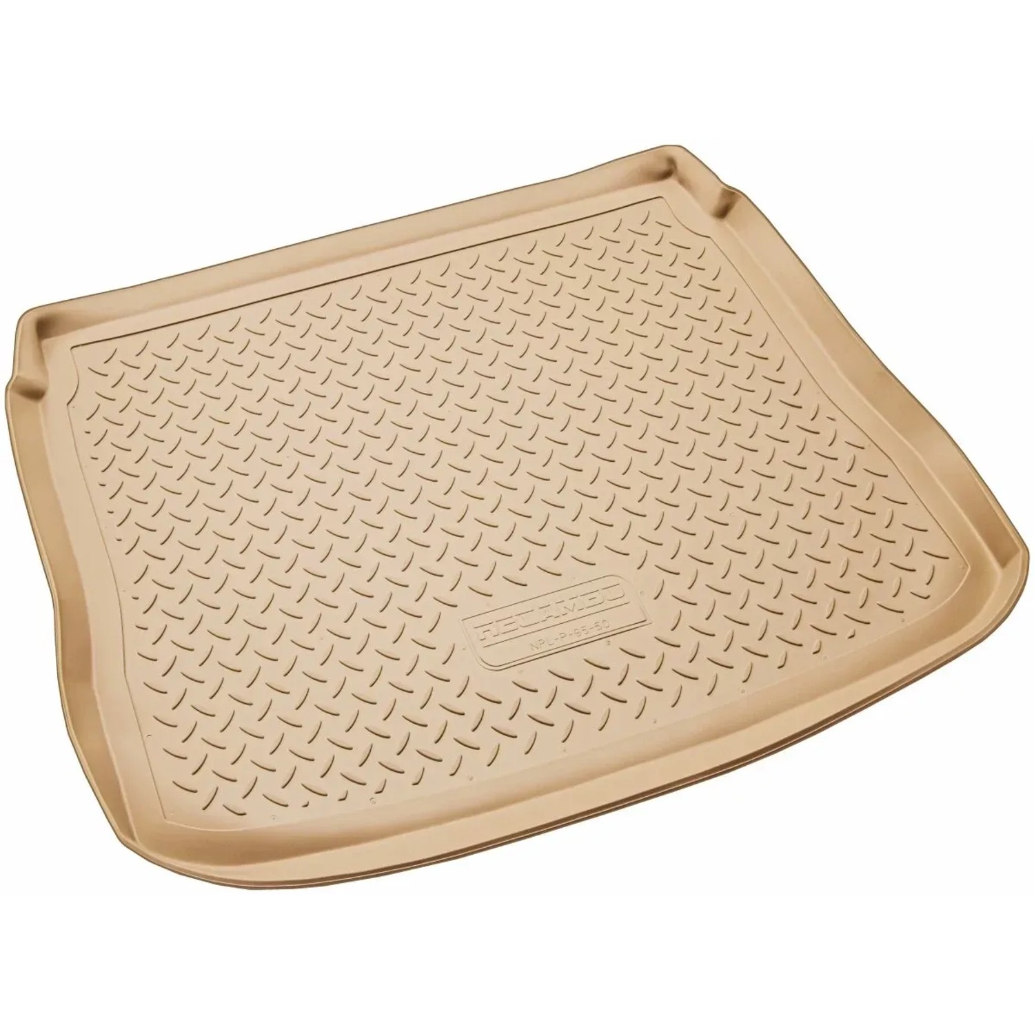 Gummi Kofferraumwanne für VW Tiguan 5N  2007-2016  für Standartboden  BEIGE