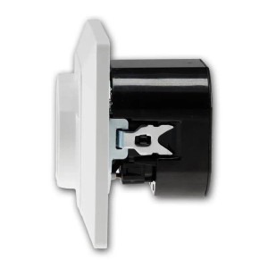 ChiliTec MILOS Steckdose mit USB CPDweiß Matt mit Rahmen