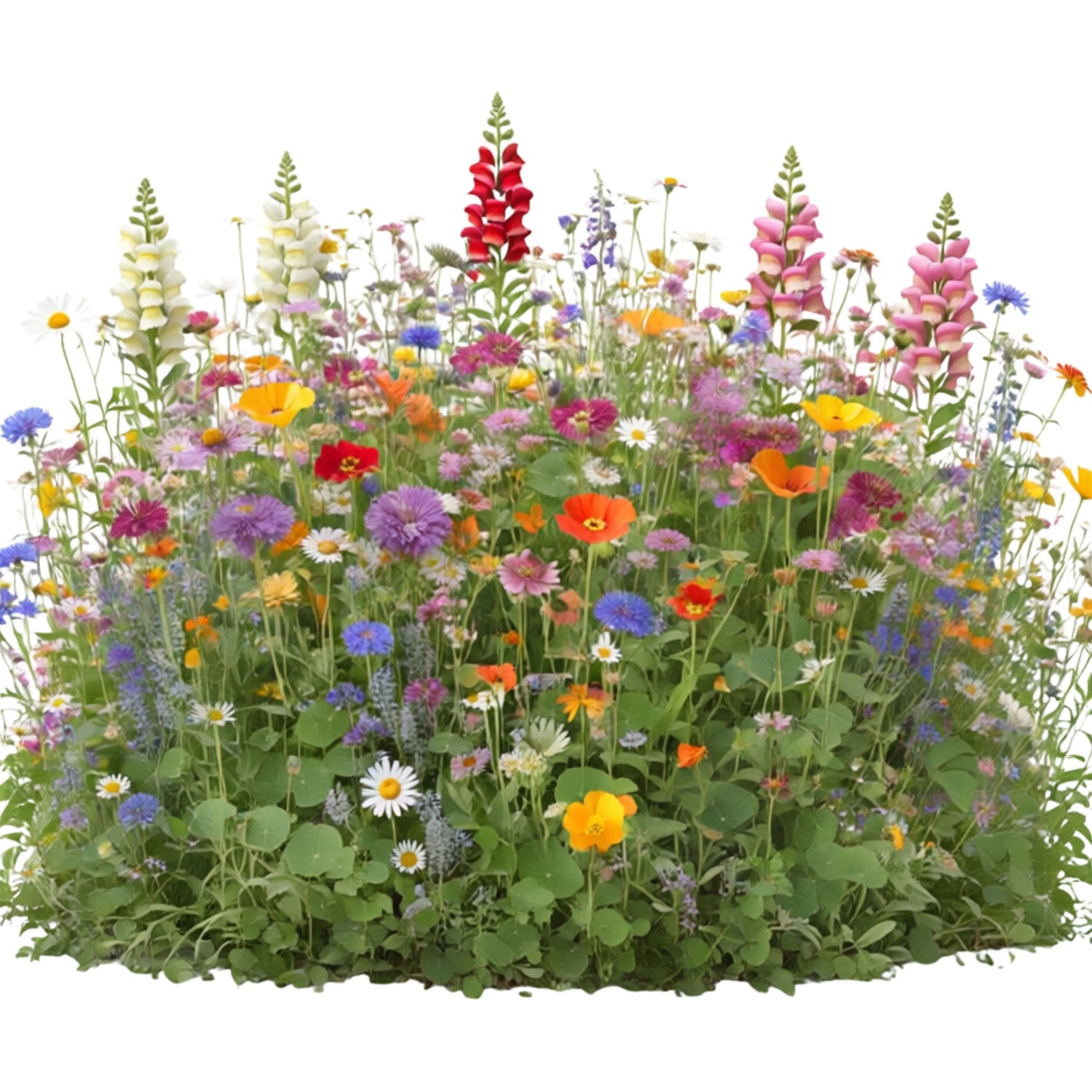 LaCaTho Blumenmischung Niedrig Schnittblumen Samen 2500 Samen