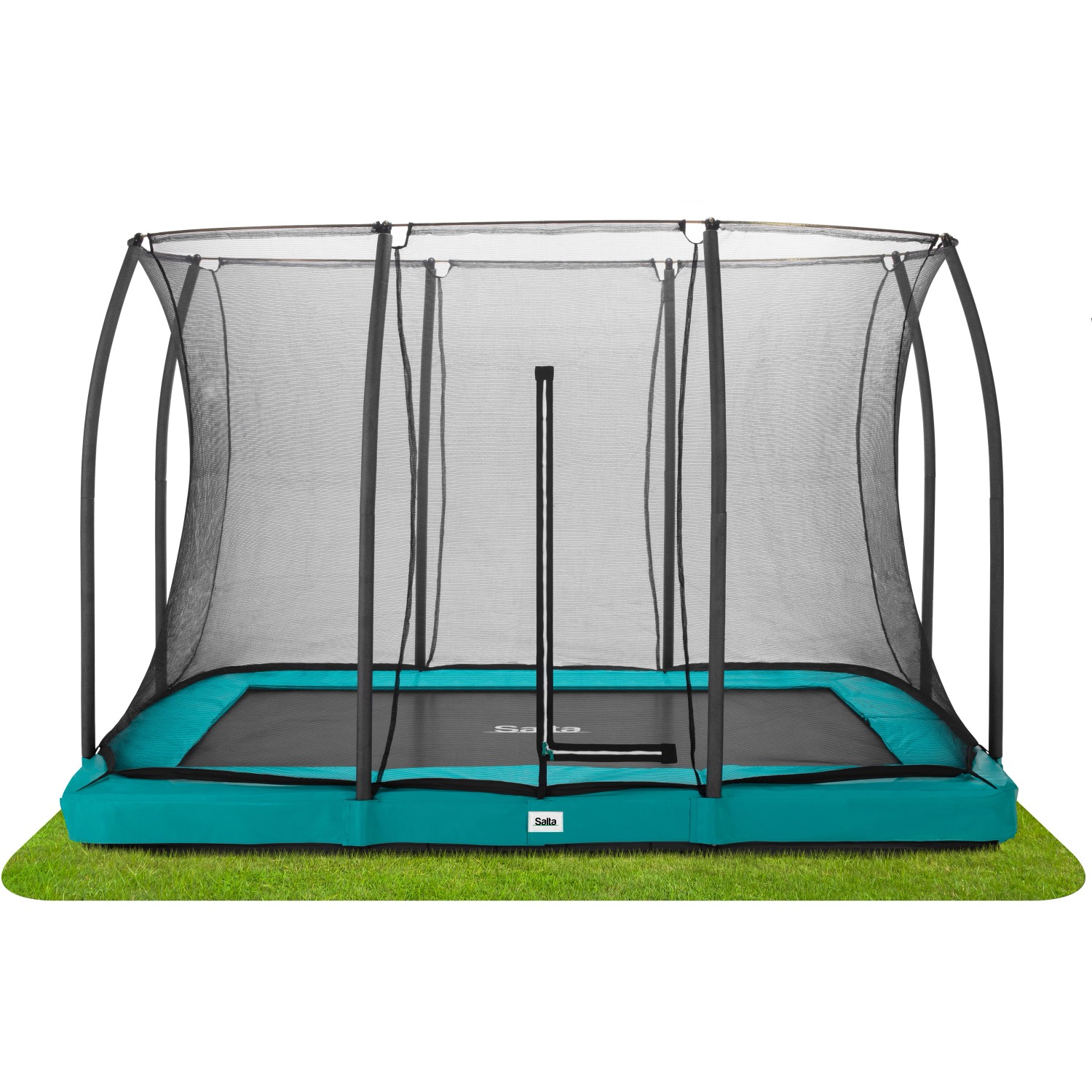 Salta Trampolin Comfort Edition Ground 305 cm x 214 cm Grün