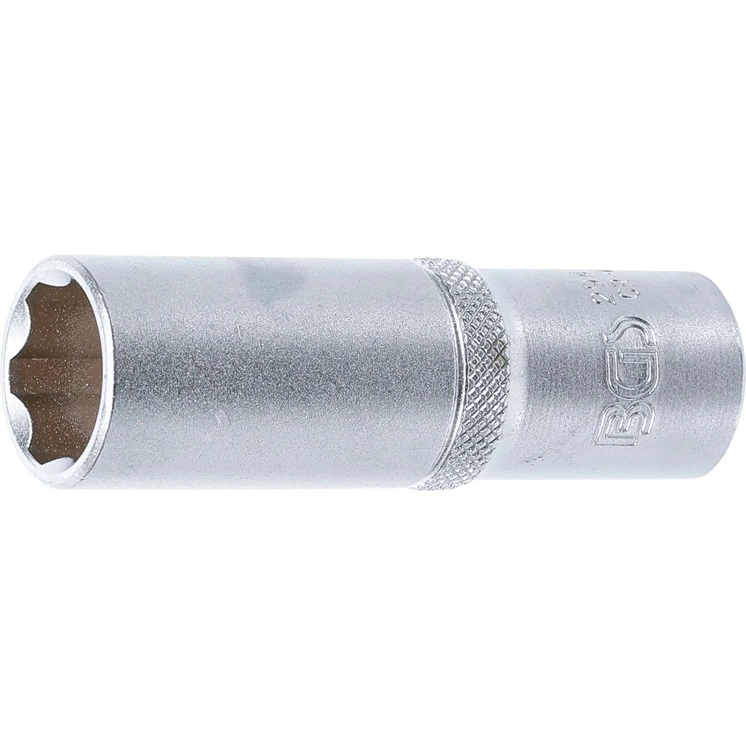 BGS Steckschlüssel Einsatz Super Lock Tief Antrieb Innenvierkant 12 5 Mm  1 2 Zoll  SW 17 Mm 2947