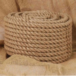 vidaXL Seil 100% Jute 20 mm 100 m 143798