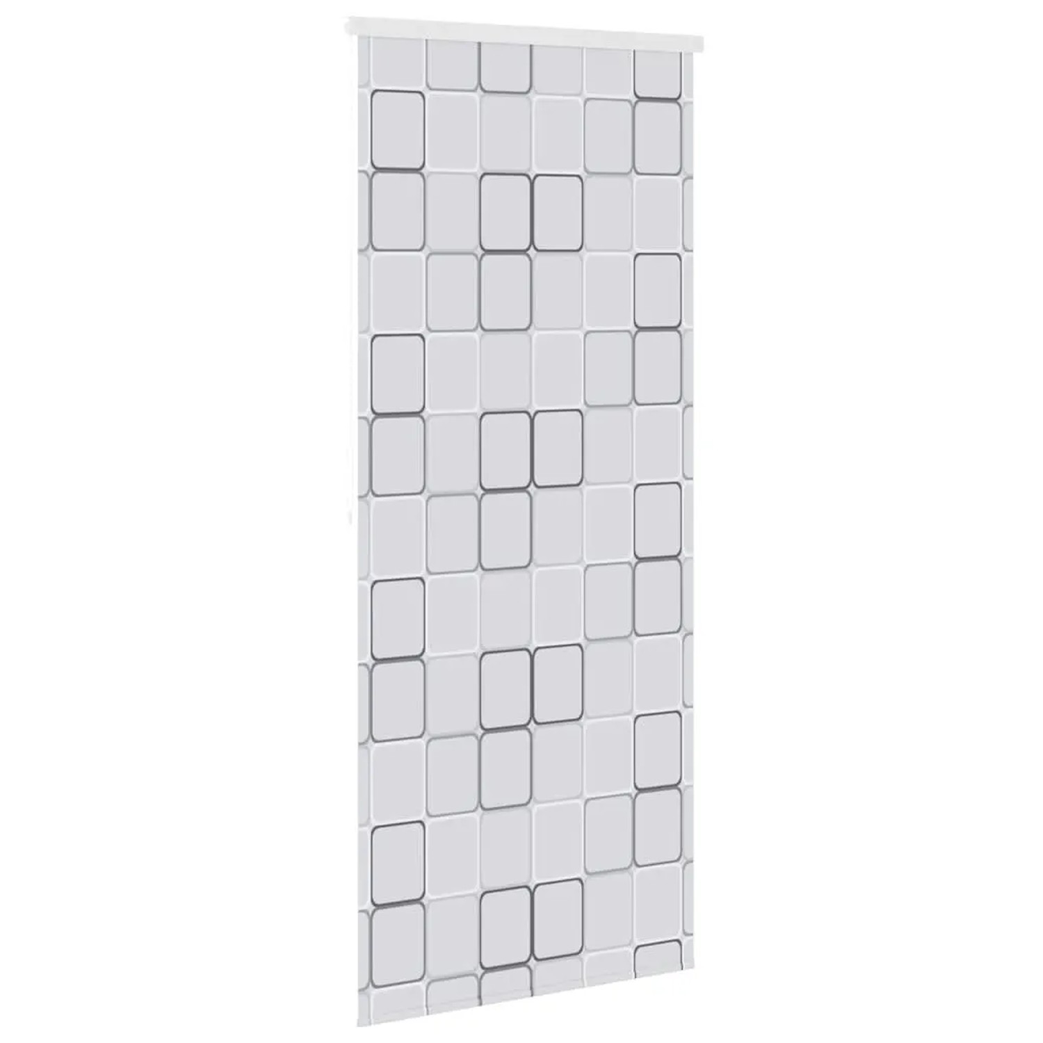 vidaXL Duschrollo 100x240 cm Quadratmuster 142848_4