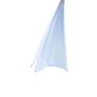 Transparente Bagnoxx Wanddichtung für Dusche, 2m, 8mm Glasstärke.