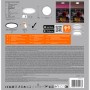 Verpackung der Ledvance Smart+ LED-Deckenleuchte Orbis Ultra Slim mit Rücklicht, schwarz, Ø 23 cm.