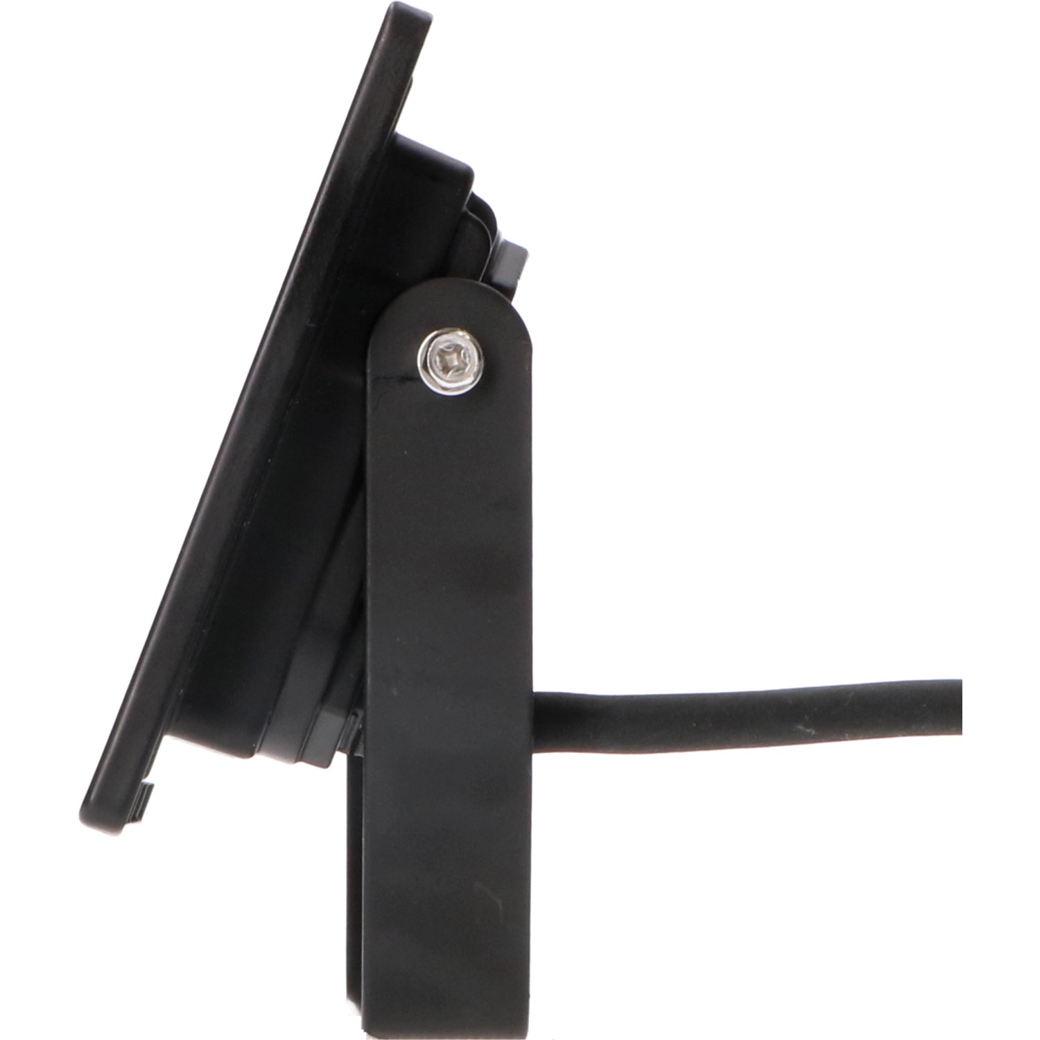 Detailaufnahme der schwarzen LED's Work Arbeitsleuchte mit Stativ, 20W, 4000K, IP54.