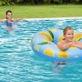 Bestway Schwimmring Zitrone, Ø 106 cm, mit Mädchen im Pool.