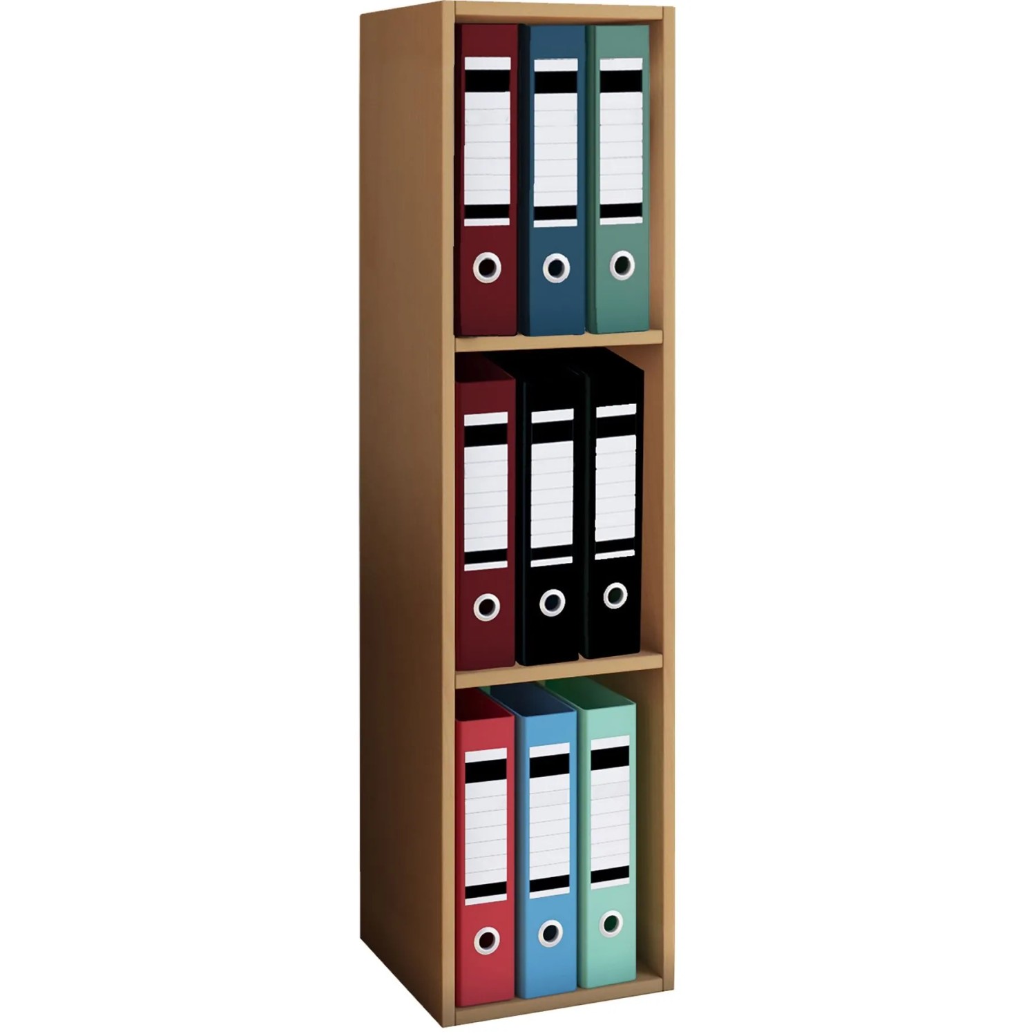 VCM Büroregal & Bücherregal Offas Buche