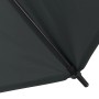 Detailaufnahme: Grauer Siena Garden Marktschirm City, Ø 180 cm, mit Schieber.