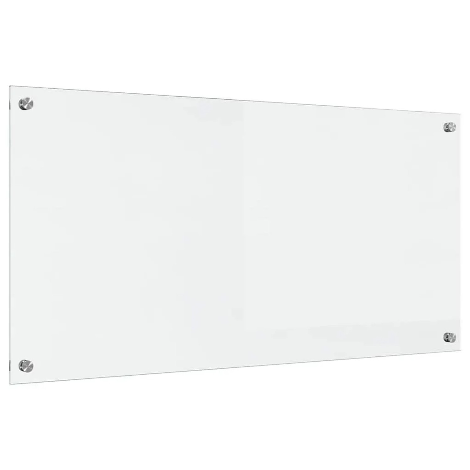 vidaXL Küchenrückwand Transparent 100 x 50 cm Gehärtetes Glas 42018030