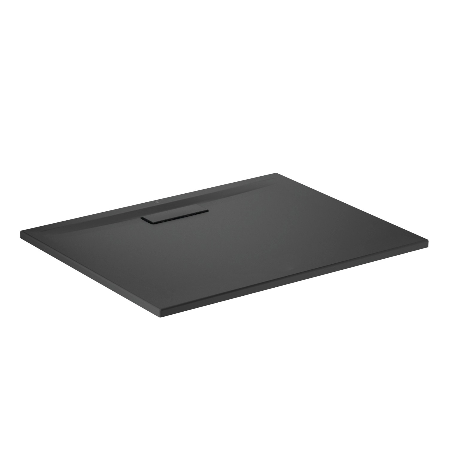 Ideal Standard Rechteck-Duschwanne Ultra Flat New 100 cm x 80 cm Schwarz Ma günstig online kaufen