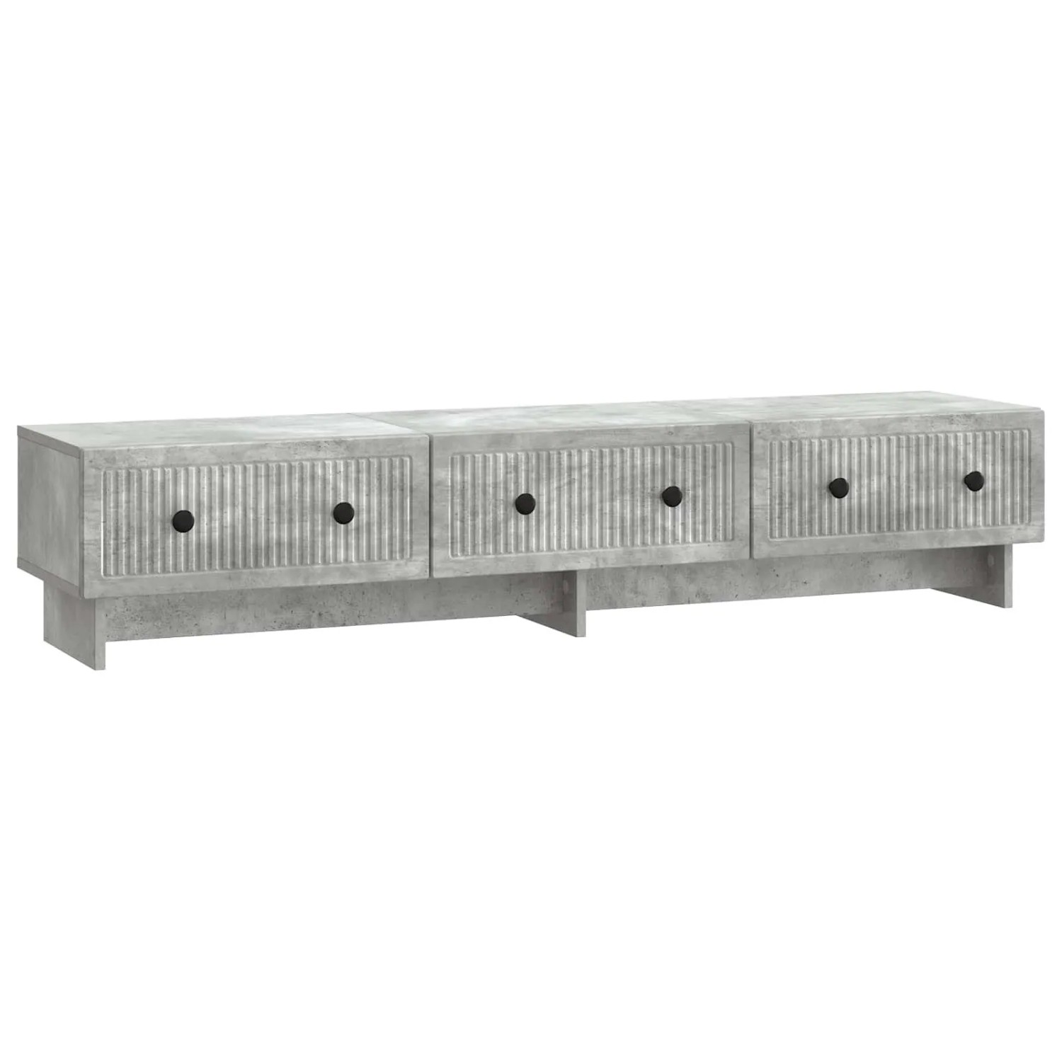 vidaXL TV-Schränk Betongrau 147 x 34,5 x 30 cm Holzwerkstoff 894018